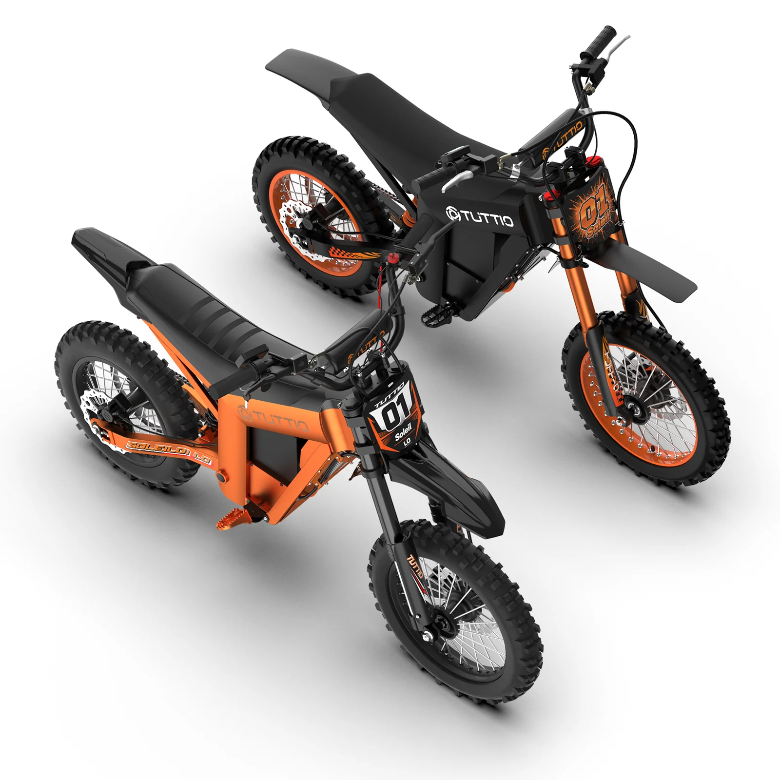 Tuttio Soleil01 & Soleil01 LO Electric Dirt Bike Combo - Image 3