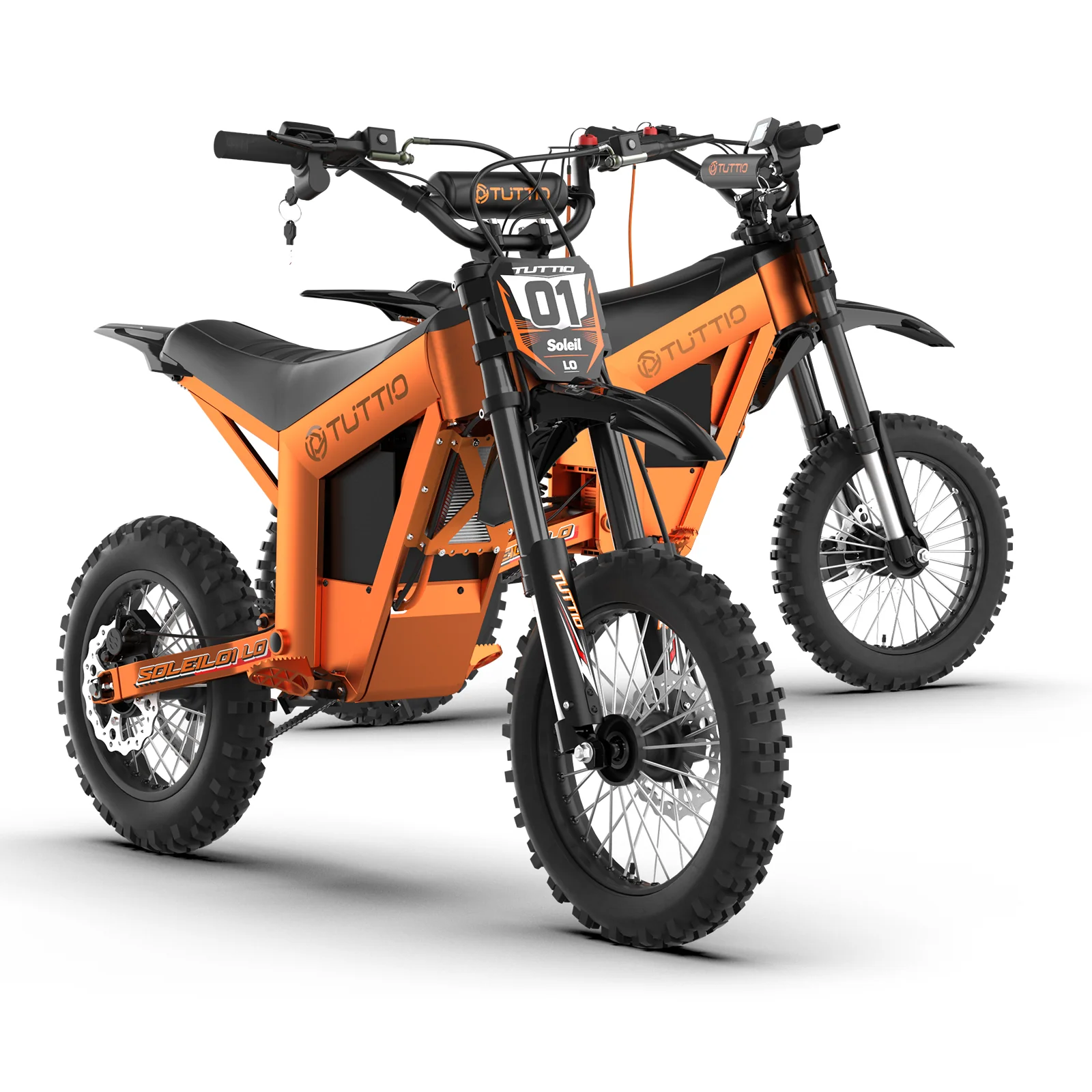 Tuttio Soleil01 LO Electric Dirt Bike Combo - Image 6