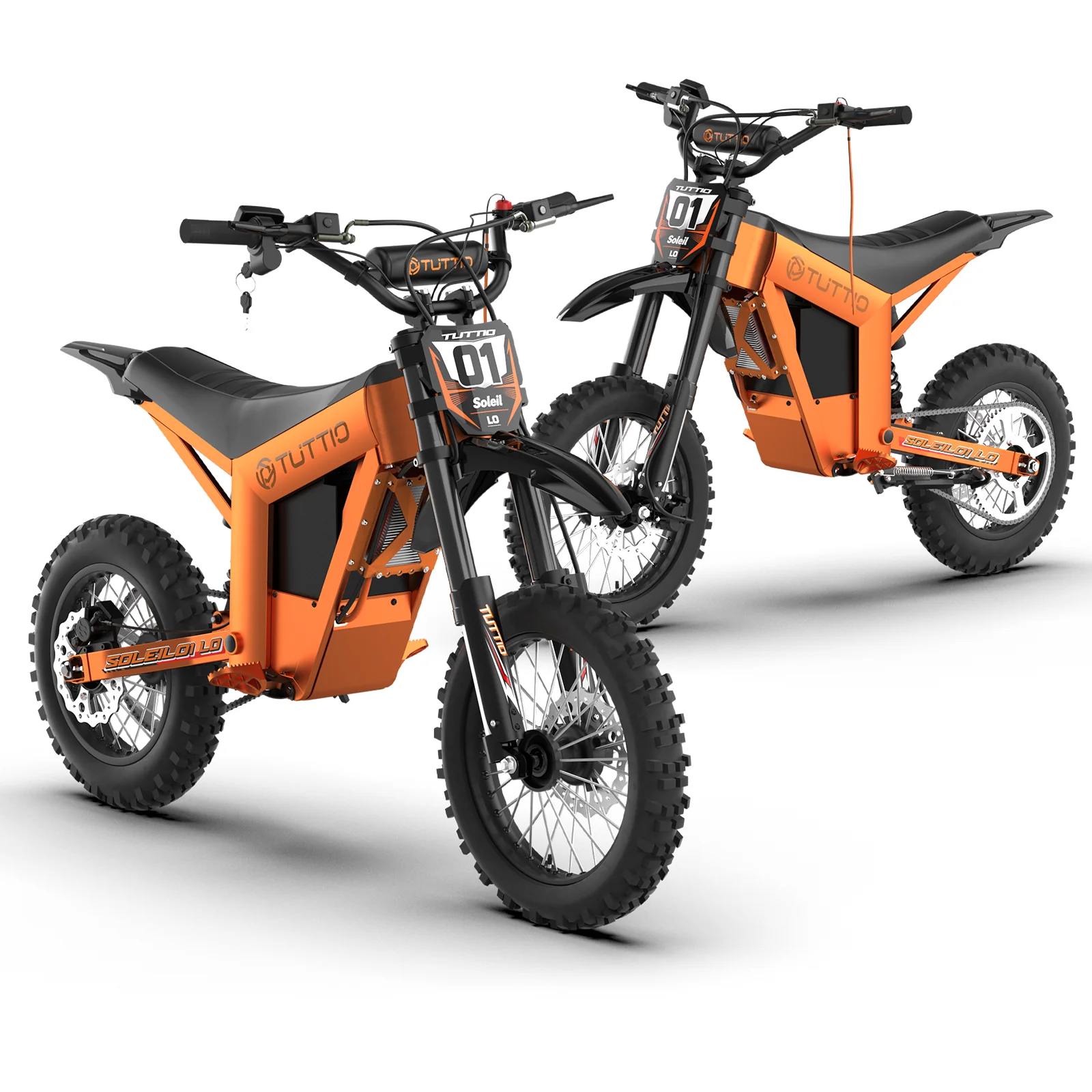Tuttio Soleil01 LO Electric Dirt Bike Combo - Image 8