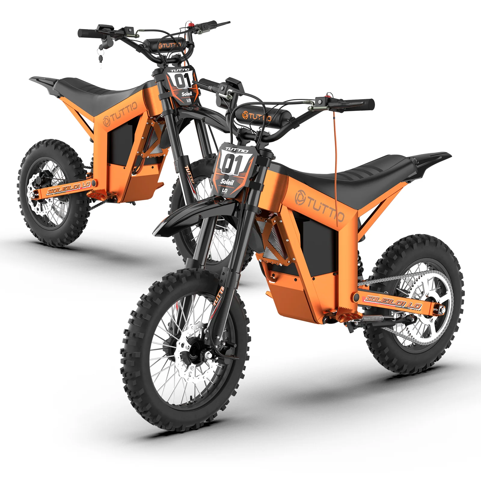 Tuttio Soleil01 LO Electric Dirt Bike Combo - Image 9