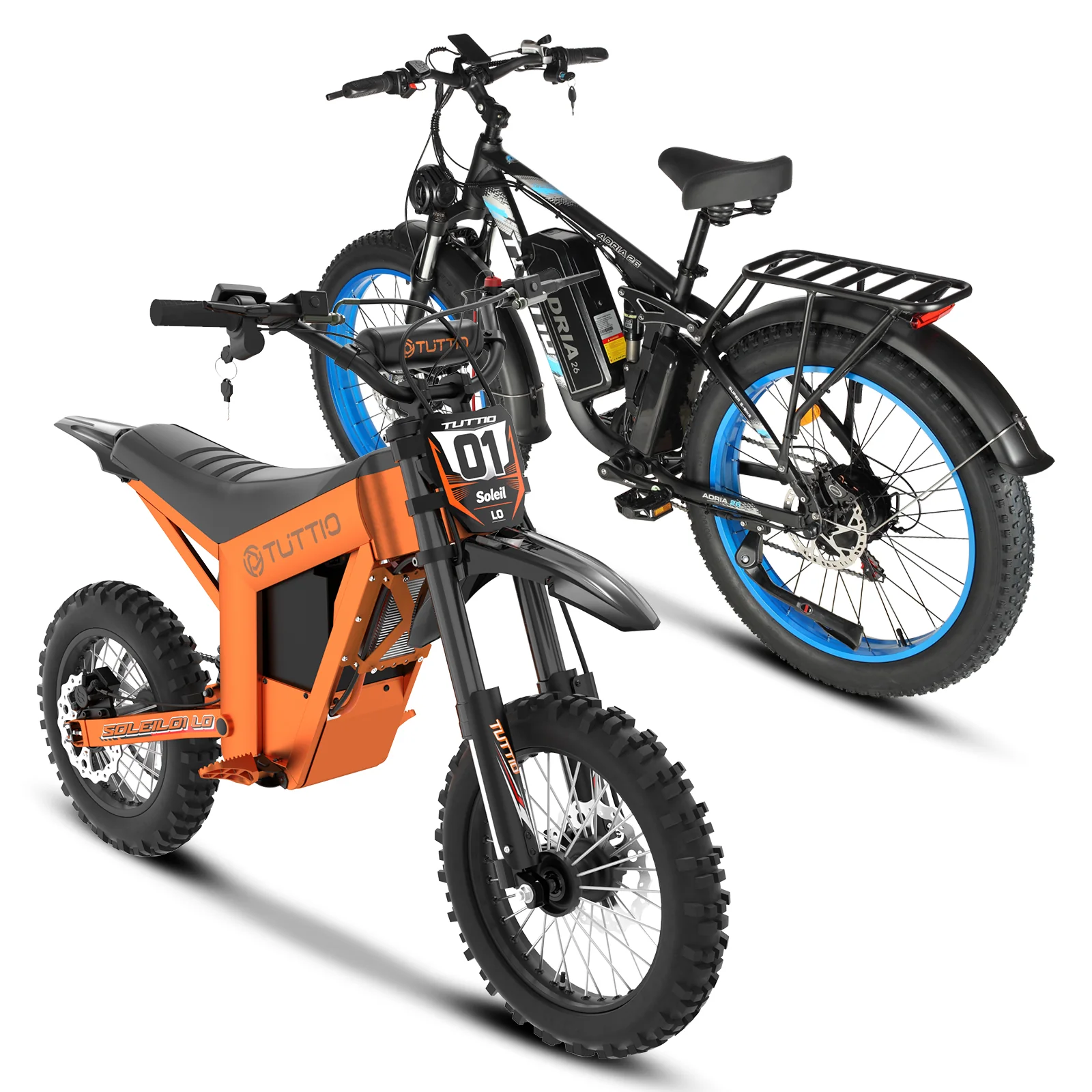 Tuttio Electric Bike Combo Soleil01 LO & Adria26 - Image 6