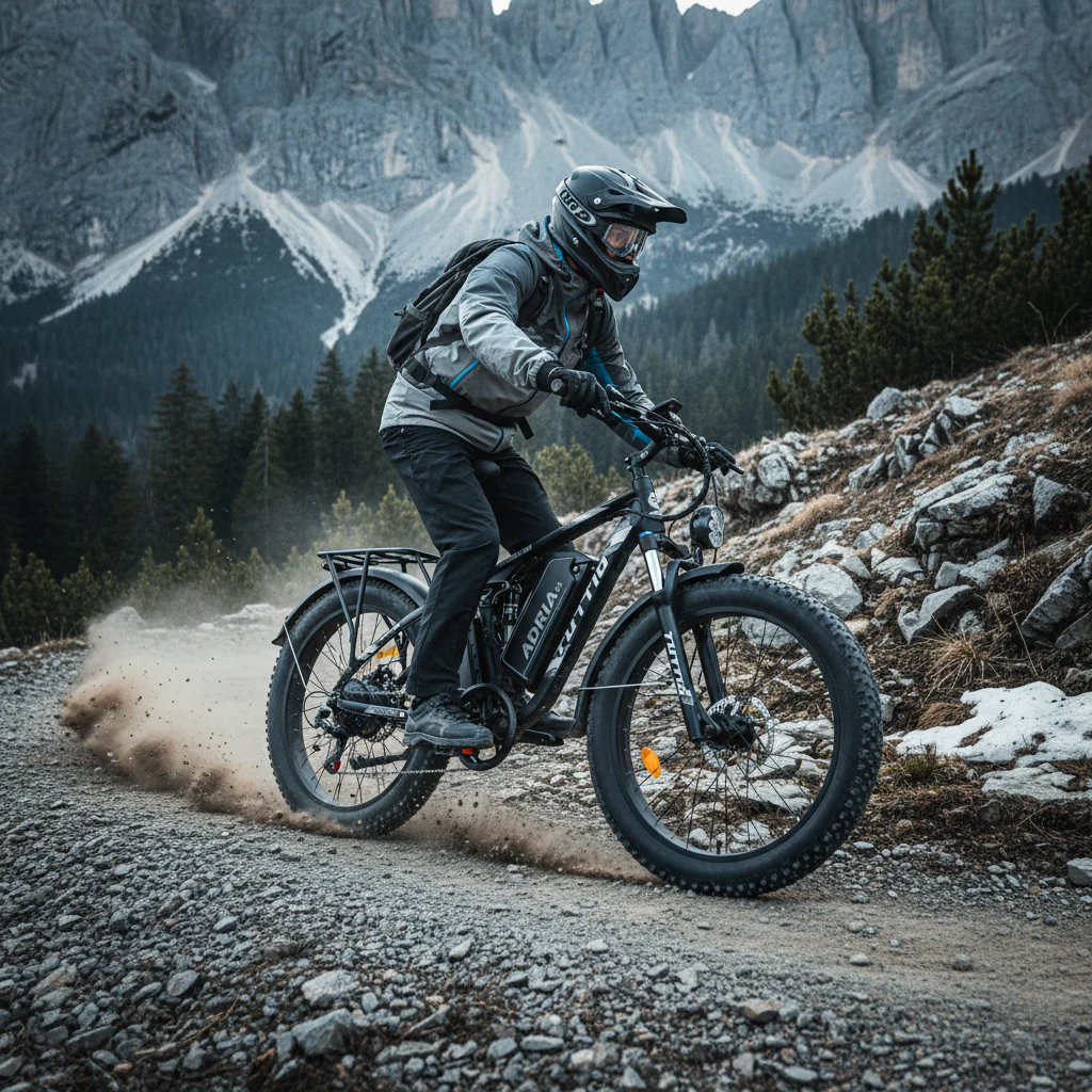 Tuttio Adria26 52V 6000W Long Range Electric Bike With Extra Battery - Image 3