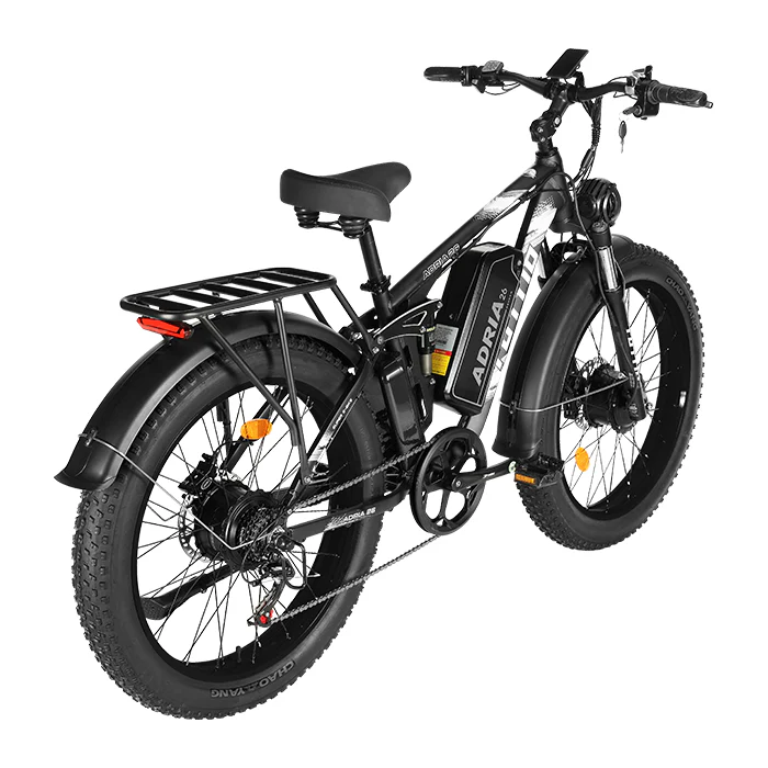Tuttio Adria26 52V 6000W Long Range Electric Bike With Extra Battery - Image 6