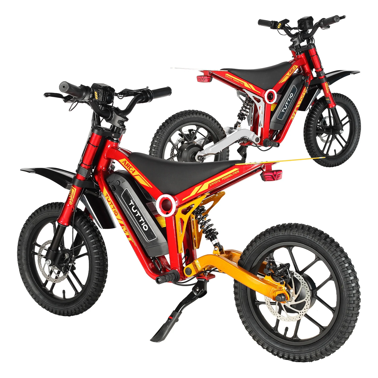 Tuttio ARC-I Kids Electric bike Combo - Image 9