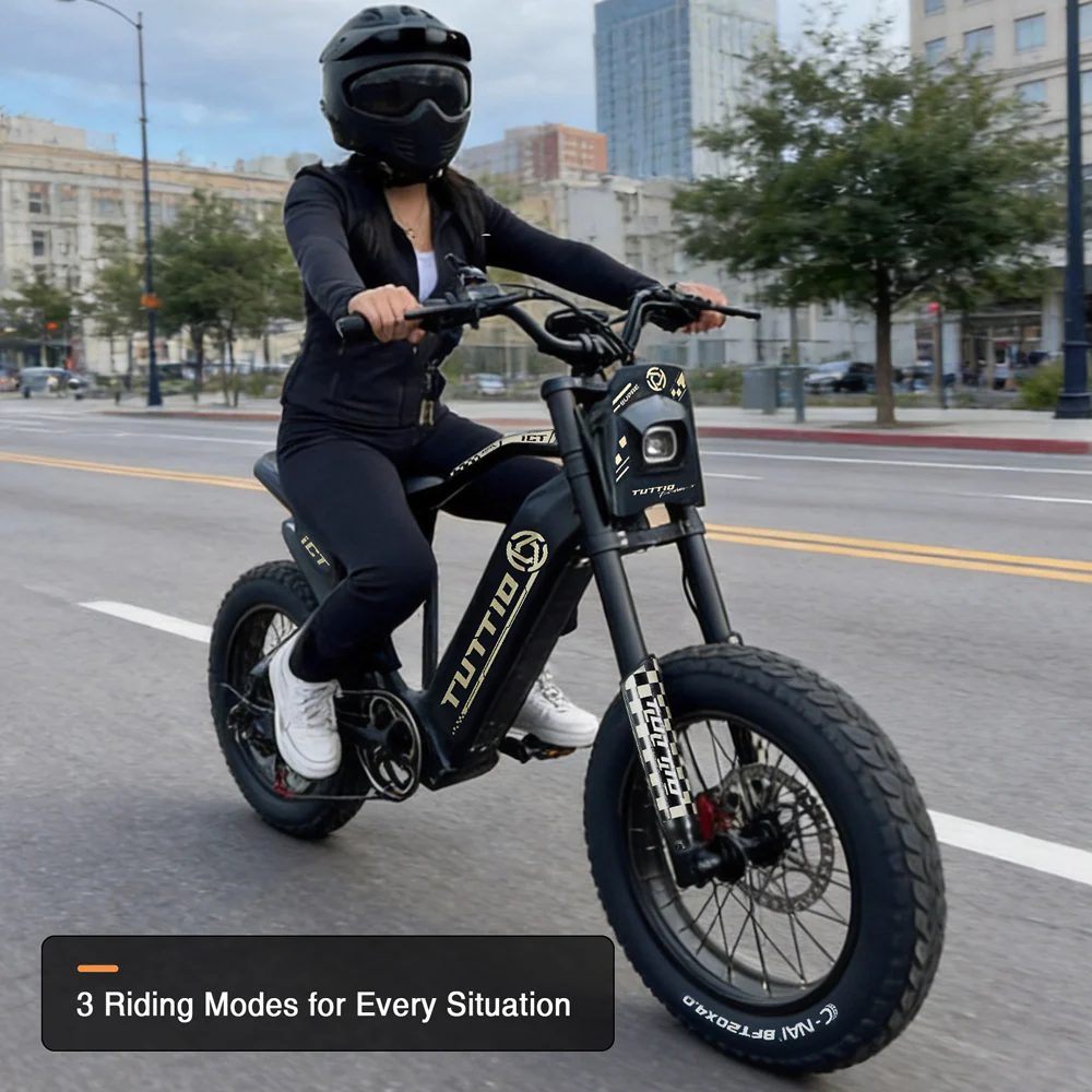 Tuttio ICT Electric Bike With Storage Kit - Image 6