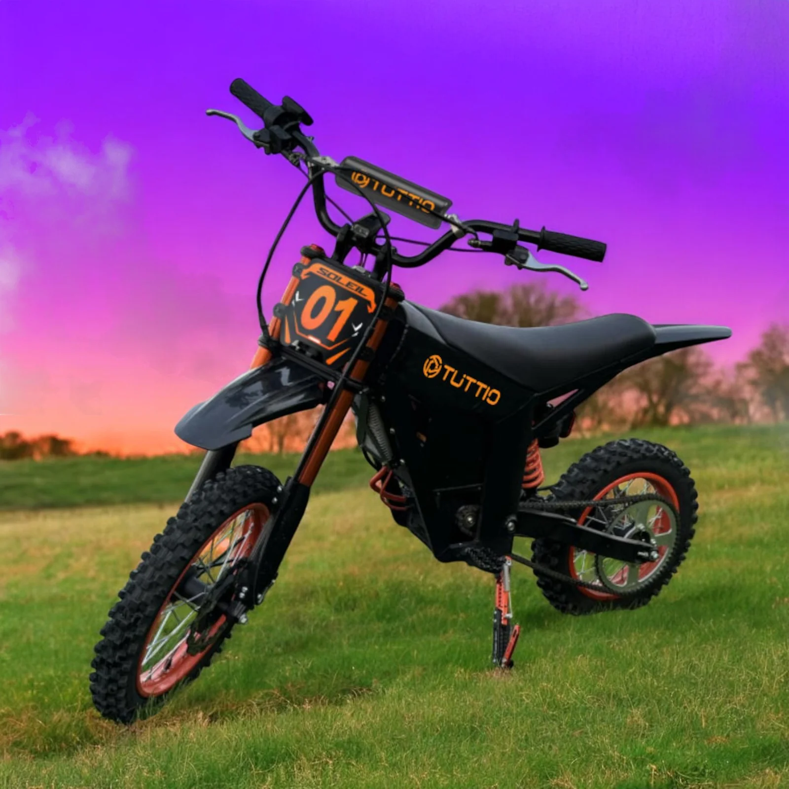 Tuttio Soleil01 Front Number Plate Dirt Bike Number Plate - Image 3