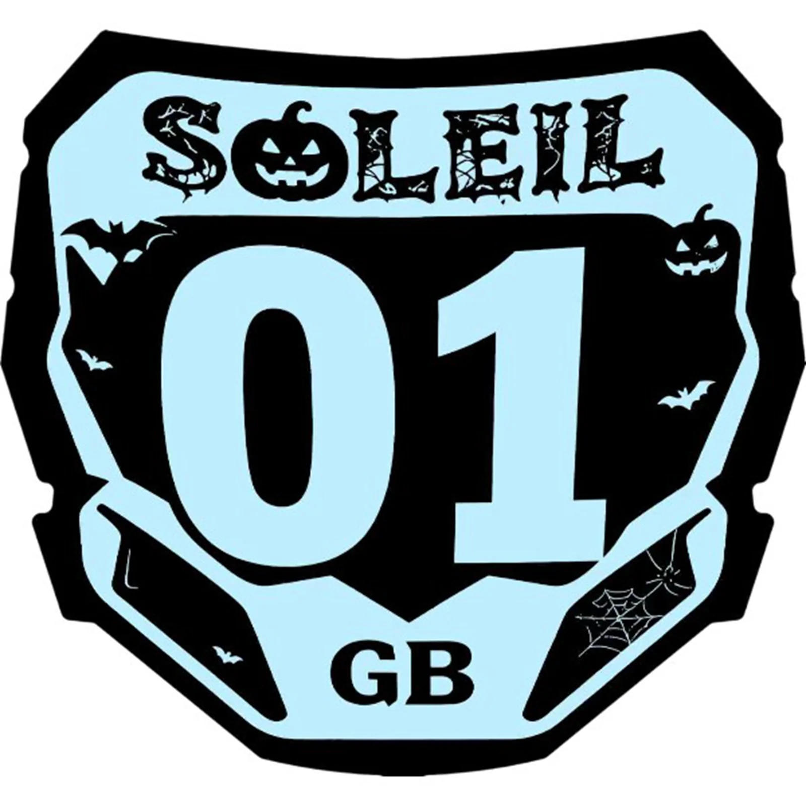 Tuttio Soleil01 Ebike Halloween Special Number Plates - Image 3