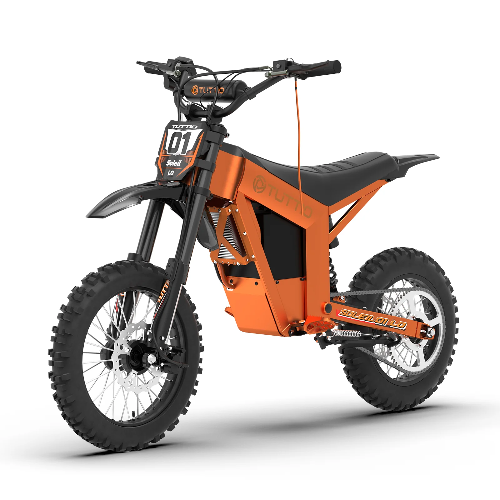 Tuttio Soleil01 LO Electric Dirt Bike (Lava Orange) - Image 8